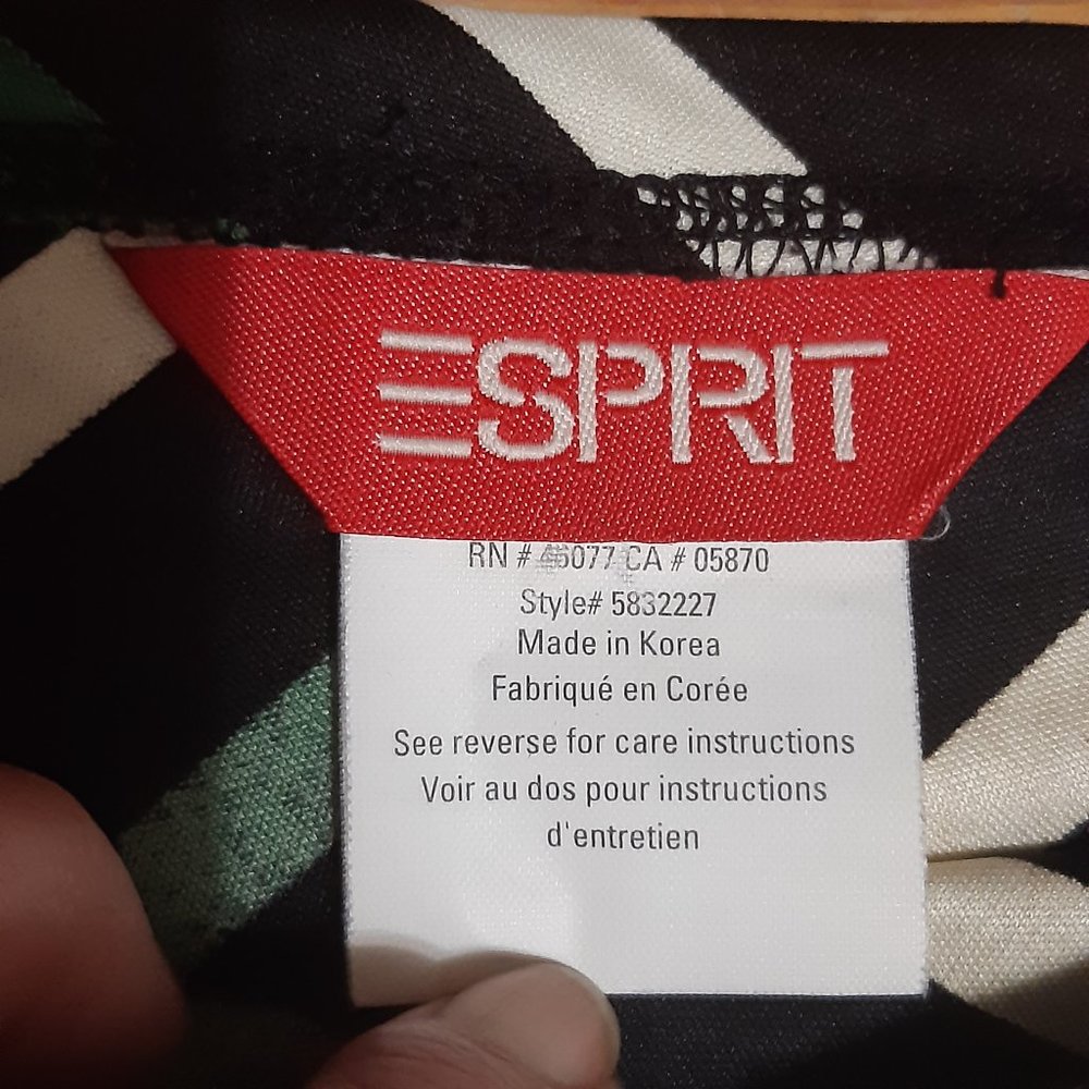 Esprit Diagonal Striped Skirt - Picture 7 of 8